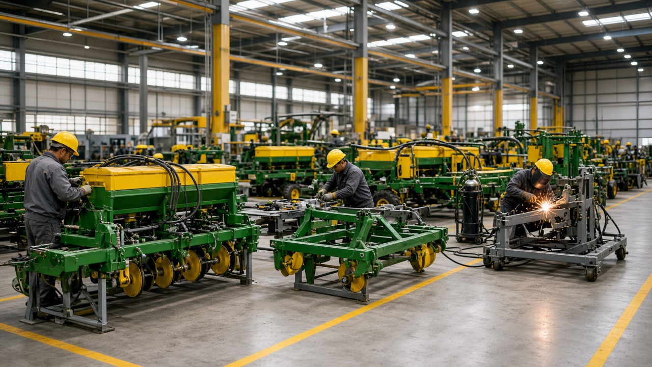 الانتاج المتقدم لصناعة الآلات والمعدات الزراعية